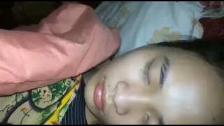 Lén lút đụ chị kế ngủ say không hay biết gì
